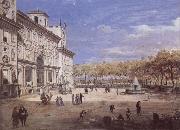 The Villa Medici in Rome Gaspar Van Wittel
